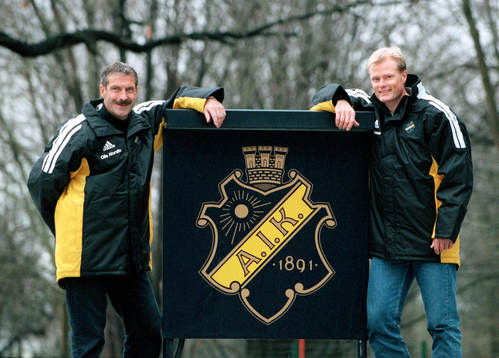Olle Nordin och Peter Larsson, AIK