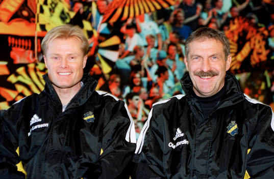 Peter Larsson och Olle Nordin, AIK
