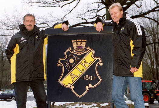 Olle Nordin och Peter Larsson, AIK