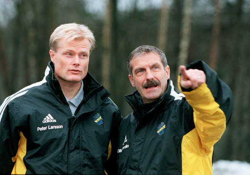 Peter Larsson och Olle Nordin, AIK