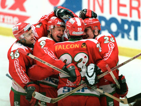 Frölunda jublar. (Jubel)