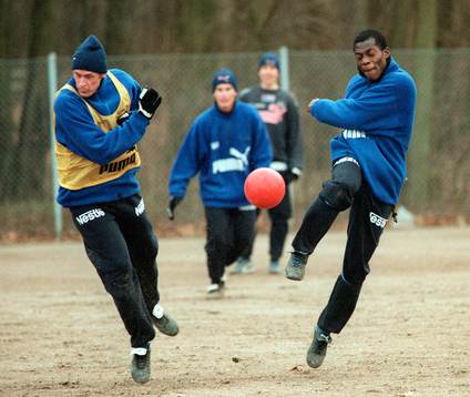 Mikael Hansson och John Pelu