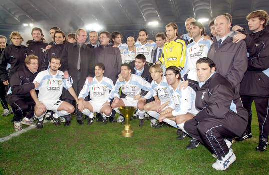 Lagbild Lazio. (Sven-Göran  Eriksson)