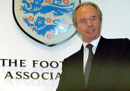 Fotboll, England, Sven-Göran Eriksson, förbundskapten