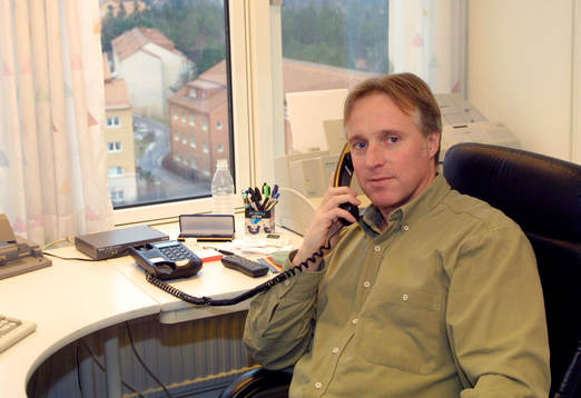 Mats Olsson presschef på Svenska Fotbolförbundet