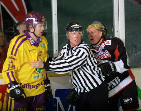 Peter Nordström, Färjestad och Jesper Mattsson, Malmö