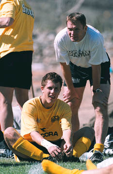 Torbjörn Nilsson och Tobias Hysén, Häcken