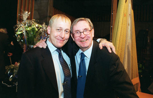 Nye ordförande i Halmstad, Bengt Sjöholm och