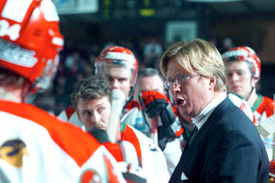 Tommy Boustedt,  tränare Frölunda