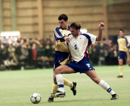 Debutanten Zlatan Ibrahimovic, Sverige