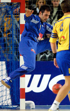 Tomas Svensson, målvakt Sverige