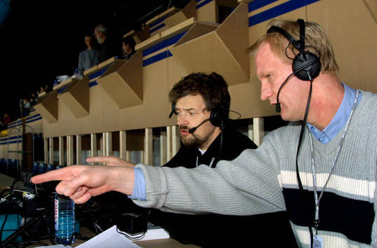 Paul Zyra och Mats Olsson, Kommentatorer Sverige Radio