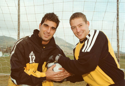 Dime Jankulovski och Daniel Andersson, AIK