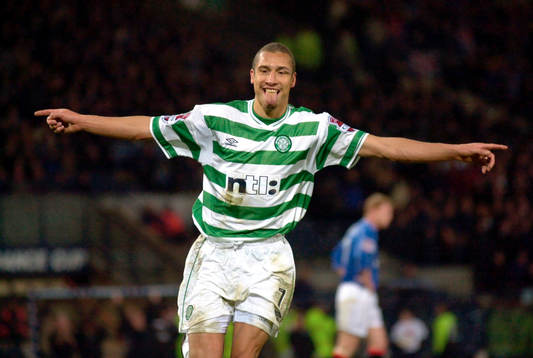 Henrik Larsson, Celtic (Jubel)