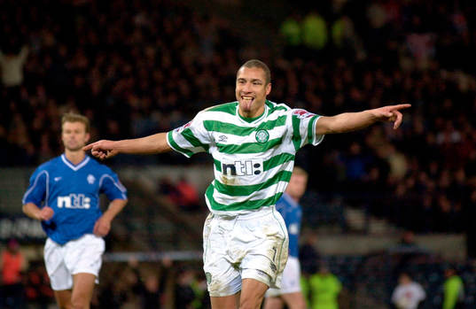 Henrik Larsson, Celtic (Jubel)