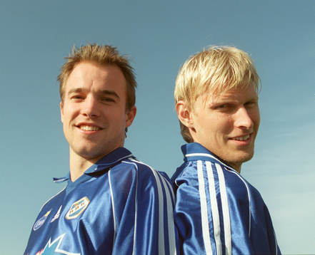 Christian Lundström och Per Johansson, Halmstad