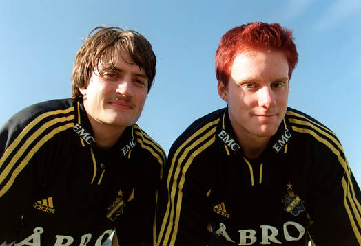 Mats Rubarth och Patrik Andersson, AIK