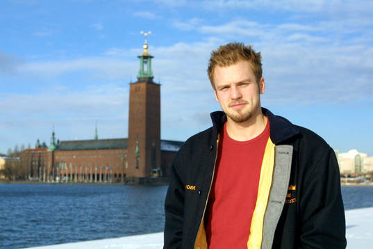 Andreas Hadelöv, Sverige och Stockholms Stadshus