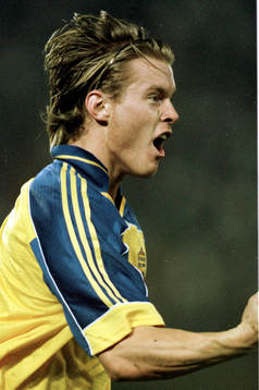 Fredrik Berglund, Sverige jublar. (Jubel)