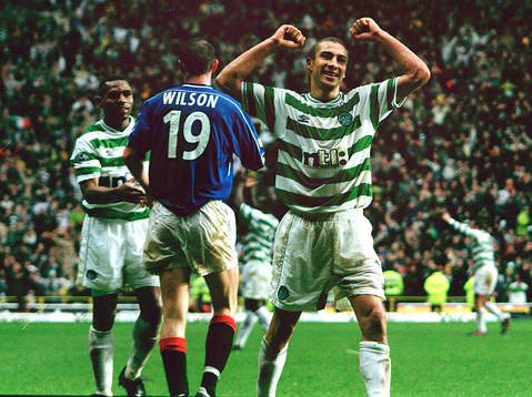 Henrik Larsson, Celtic jublar. (Jubel)