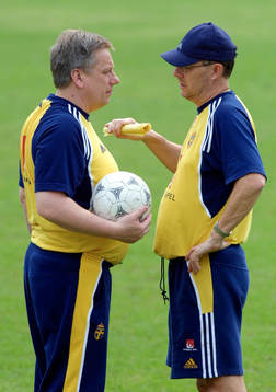 Tommy Söderberg och Lars Lagerbäck