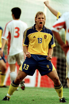 Martin Åslund, Sverige jublar. (Jubel)
