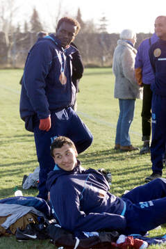 Peter Ijeh och Zlatan Ibrahimovic, Malmö
