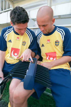 Fotboll, testutrustning
