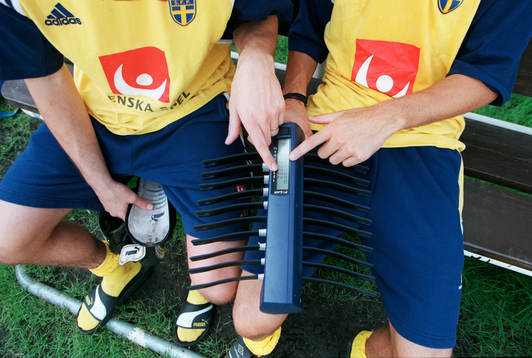 Fotboll, testutrustning