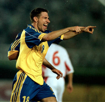 Kings Cup, Final, Sverige - Kina: Stefan Selakovic, Sverige