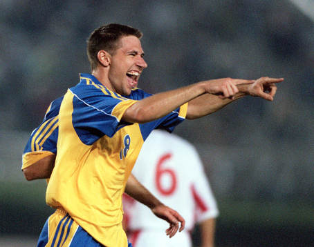 Stefan Selakovic, Sverige, jublar