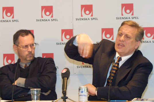 Lars Lagerbäck och Tommy Söderberg, förbundskaptener