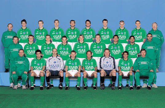 Fotboll, superettan, lagbild, IK Brage