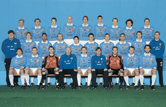 Fotboll, superettan, lagbild Gefle IF