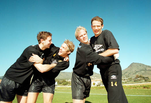 Martin Andersson, Kristoffer Arvhage, Johan Sjöberg och