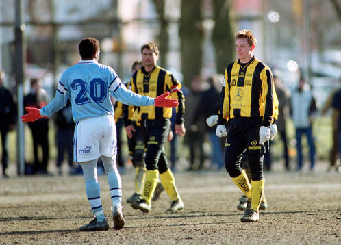 Peter Ijeh, Malmö och Kim Källström, Häcken