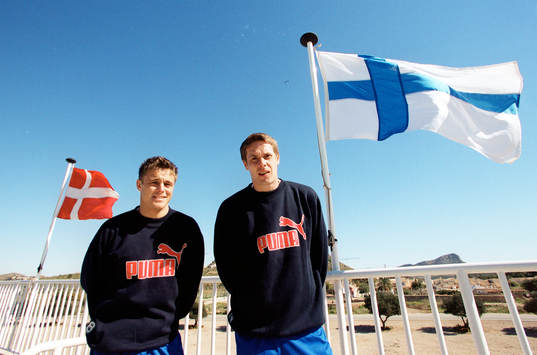 Ronny B Petersen, Danmark och Mika Kottila, Finland och