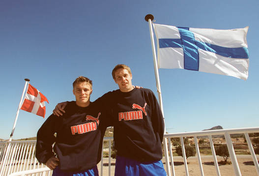 Ronny B Petersen, Danmark och Mika Kottila, Finland