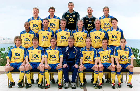 Fotboll, Sverige, U 21, lagbild