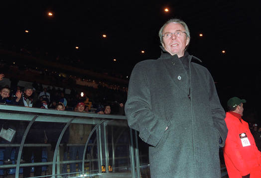 Sven Göran Eriksson, förbundskapten England
