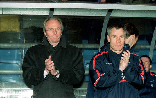 Sven Göran Eriksson, förbundskapten England och Peter