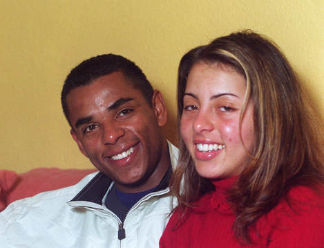 Alvaro och Cinthia Santos