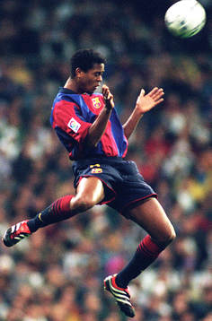 Fotboll, Spansk, Spanska Ligan, Patrick Kluivert, Barcelona