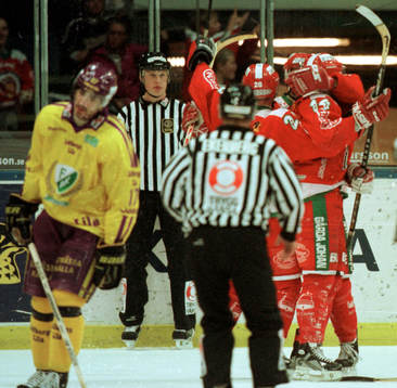 Jubel Frölunda och depp Färjestad
