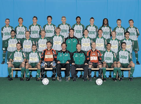 Fotboll, superettan, lagbild, Frölunda (Västra Frölunda