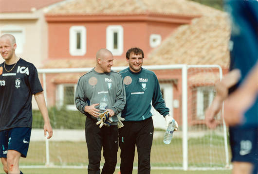 Lee Baxter och Jonnie Fedel, Malmö FF