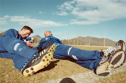 Leif Foppa Forsberg och Cain Dotson, Sundsvall. (Leif
