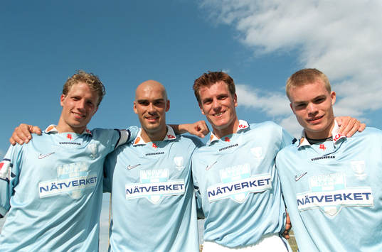 Fr v Erik Johansson, Daniel Majstorovic, Robert Kjellin och
