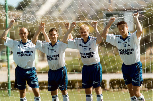 Patrik Kieback, Saleh Saadoo, Mika Niskala och Alexander