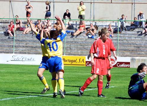 Hanna Ljungberg, Sverige jublar. (Jubel)
